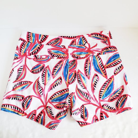 J. CREW FACTORY 5" Leaf Printed Chinos 4 - Picture 5 of 7